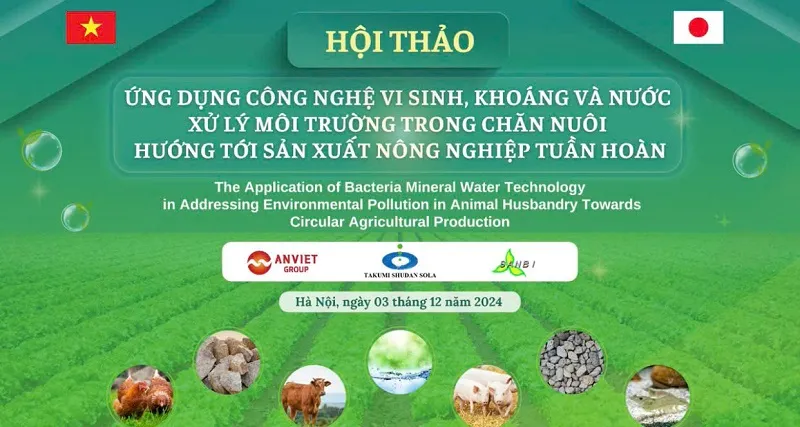 Ứng dụng công nghệ BMW trong chăn nuôi hướng tới sản xuất nông nghiệp tuần hoàn